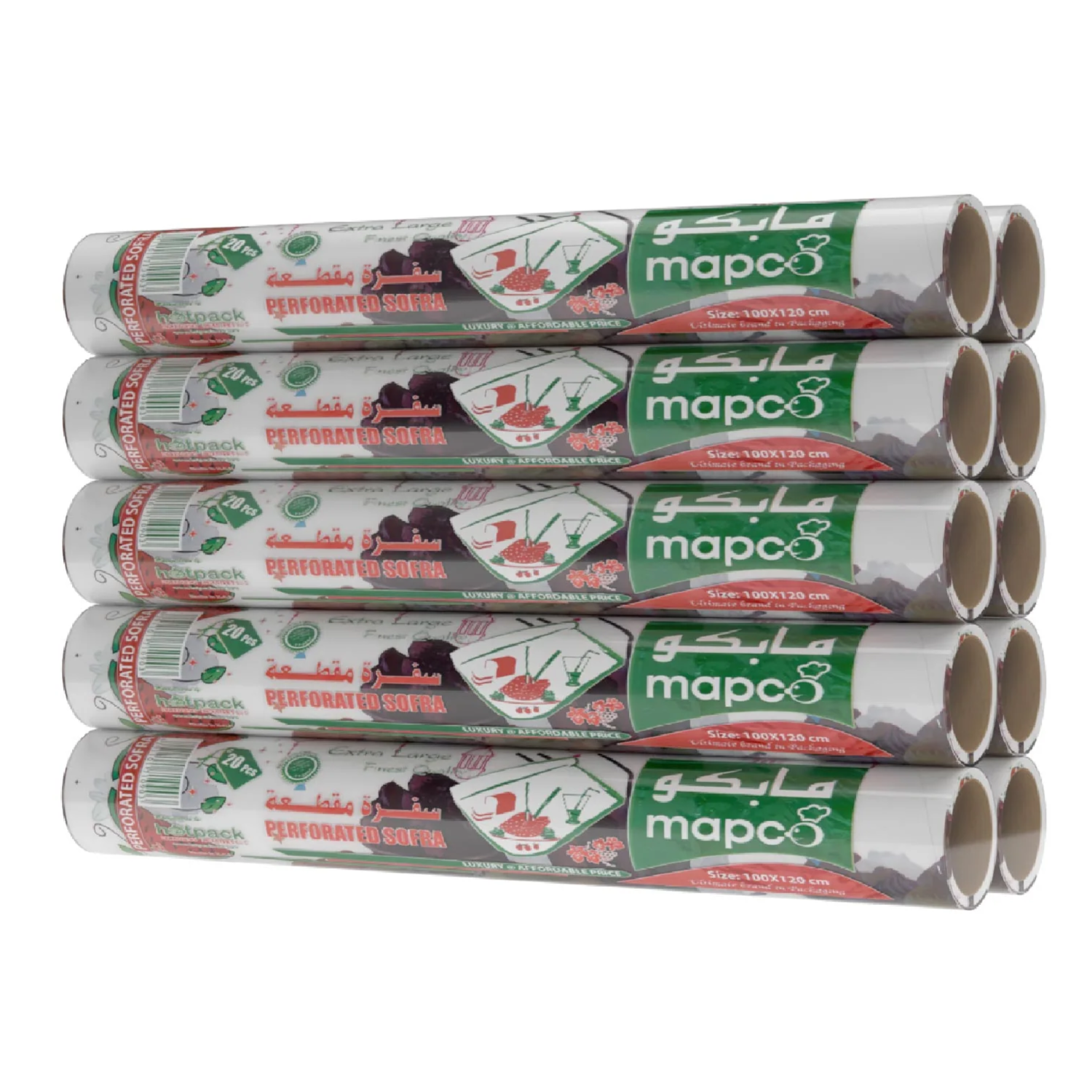 Perforated Sofra Roll 100cm x 120cm(1 Roll)(10 Rolls)