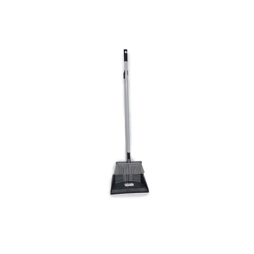 AKC | Upright Broom & Dustpan Set | Multicolour