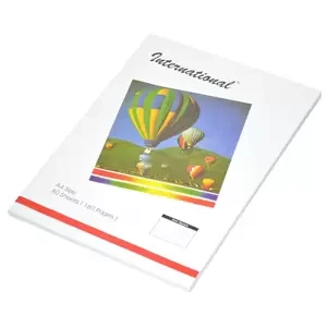 FIS International Exercise Books, A4 160 Pages & 10 Pieces, 5mm Square - FSEB5A4INT80