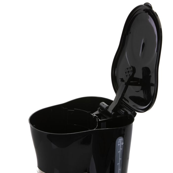 Geepas GCM41505UK 1.5L Filter Coffee Machine | 800W Coffee Maker| Automatic Turn-Off Feature |Ideal For Instant Coffee, Tea, Espresso, Macchiato & More