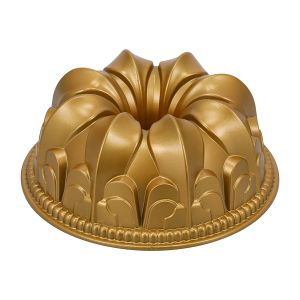 Royalford Crown Cake Mould 24Cm - Aluminum - Multi