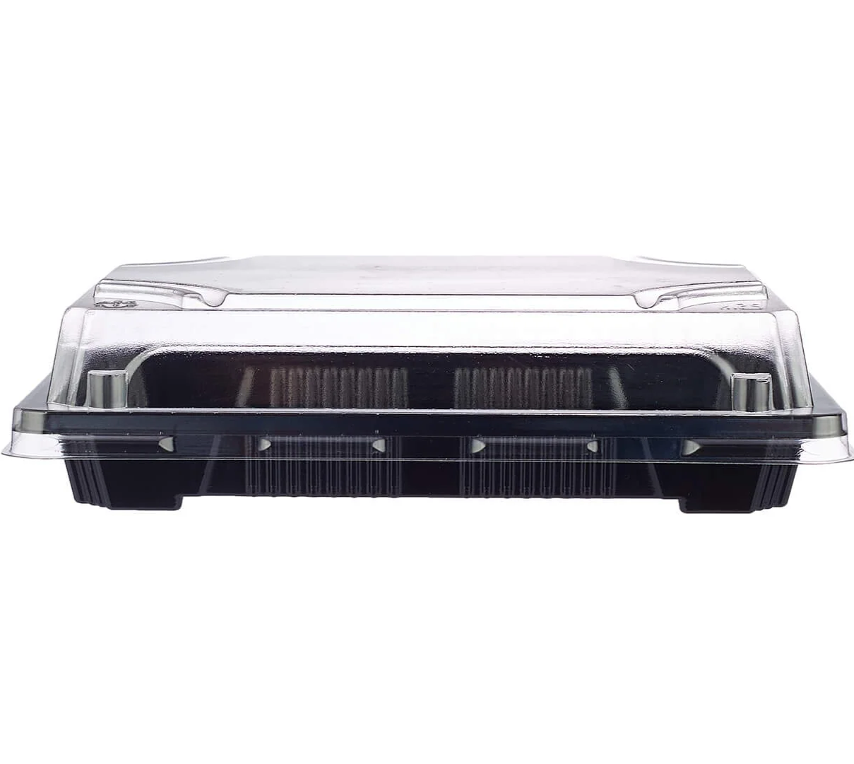 Black Sushi Container with Lid 120x170x40 Mm(500 Pieces)