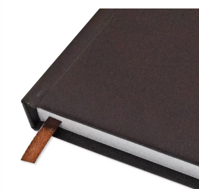 FIS Agenda Diary 2024 (English) 1-Side Padded, Gold Corners, Chocolate - FSDI75EVG24CH