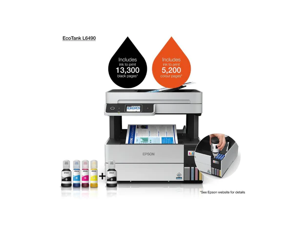Epson EcoTank L6490 Printer