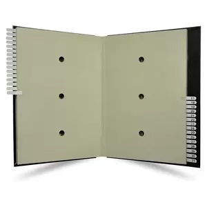 FIS Signature Book, Vinyl Material Cover, 31 Sheets (1-31), Black Color, 240 x 340 mm - FSCL1-31