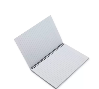 FIS Pack Of 5 Spiral Soft Cover Notebook, 96 Sheets A5 Panda Design 2 -FSNBSSCA596-PAN2