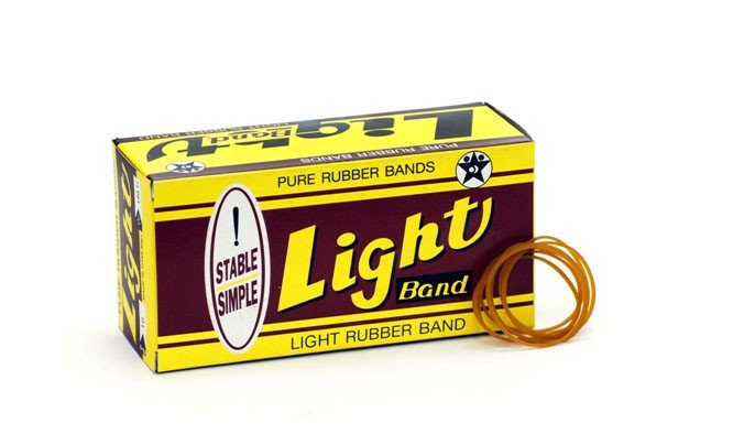 Light Rubber Band Size 16, (50GSM)