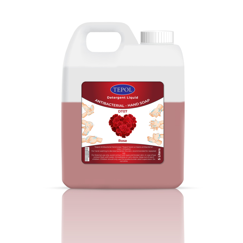 Liquid Hand Soap Rose 5 LTR