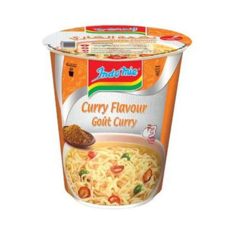 Indomie Cup Curry Instant Noodles 60g x 24