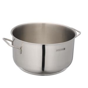Royalford Casserole With Lid 28Cm - Stainless Steel - Multicolour