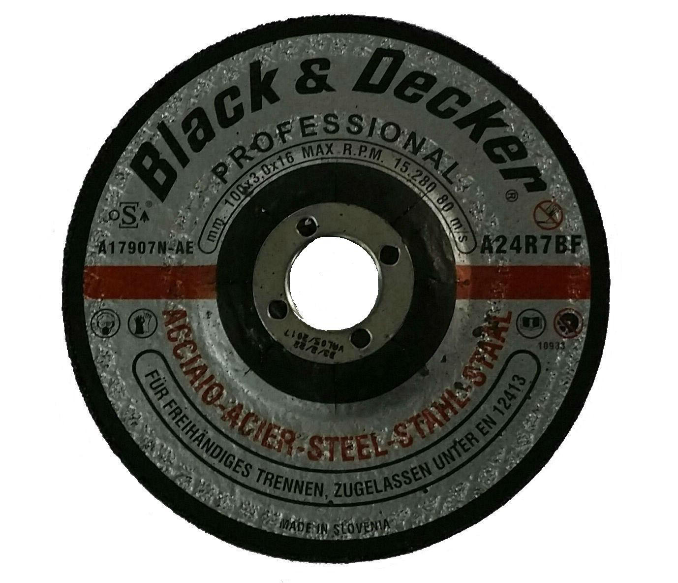 BLACK & DECKER A17927N-AE 4.5IN METAL CUTTING DISC