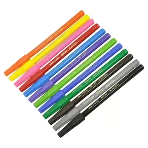 Adel Fibre Tip Pens, Pack of 12 Colors - ALFP2220213000