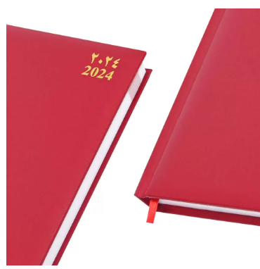 FIS Agenda Diary 2024 (Arabic/English) Red - FSDI75AEVN24RE