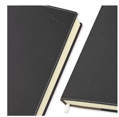 FIS A5 Diary 2024 (English) Dark Brown - FSDI17E24DBR