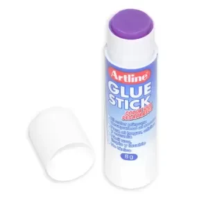 Artline Glue Stick 8g, Pack of 30 Pcs, White Color - ARGL8/30