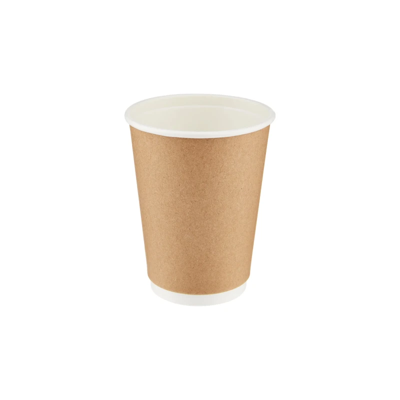 Kraft Double Wall Paper Cups 12oz