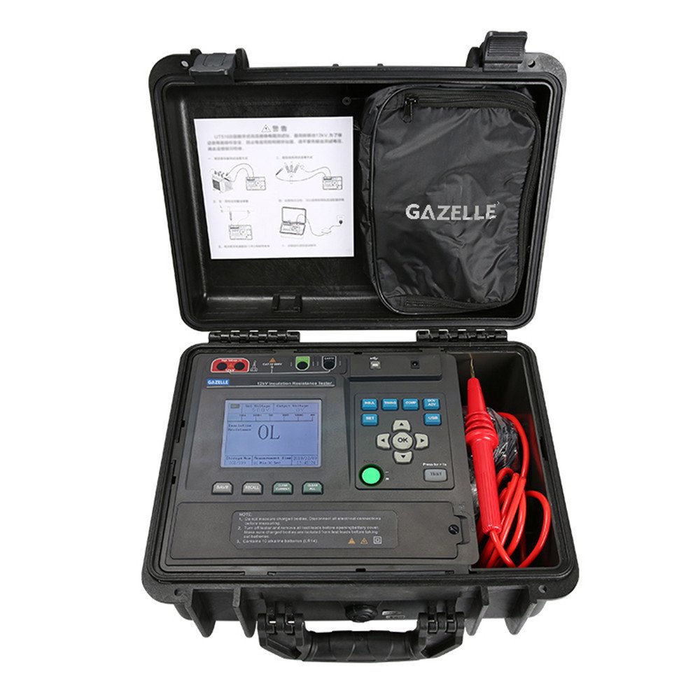 GAZELLE G9312 INSULATION RESISTANCE TESTER, 12 KV