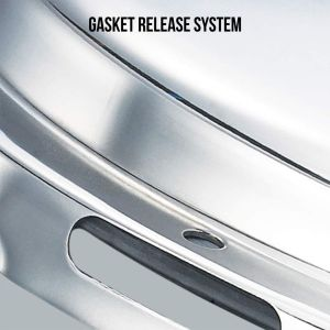 Prestige MPD10702 Deluxe Plus Pressure Cooker - Aluminium - Silver - 5 LITER