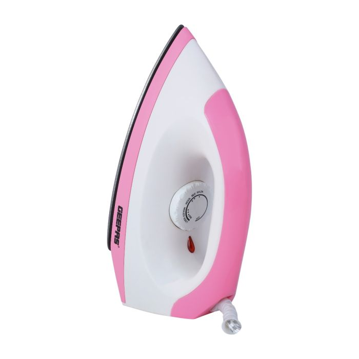 Geepas GDI7782 1200W Dry Iron - Non-Stick Coating Plate & Adjustable Thermostat Control | Indicator Light With ABS Material | 2 Years Warranty