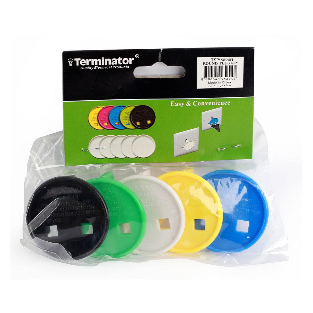 Safety Plug W/Hole (Mix Colour)