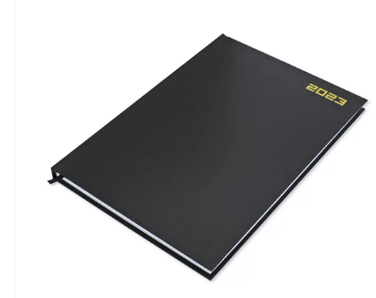 FIS Diary 2023 (English) Black, A4 - FSDI41E23BK