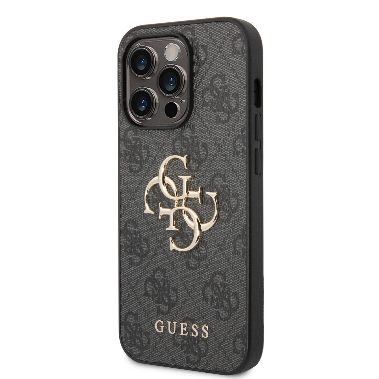 Guess PU 4G Big Metal Logo Hard Case for iPhone 14 Pro Max (6.7") -  Assorted colour