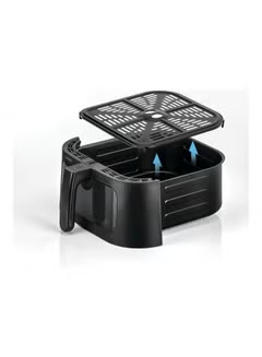 Digital 12-in-1 Multifunction Air Fryer With 2kg Capacity With Rapid Hot Air Circulation For Frying, Grilling, Broiling, Roasting, IN5800-B5 Black