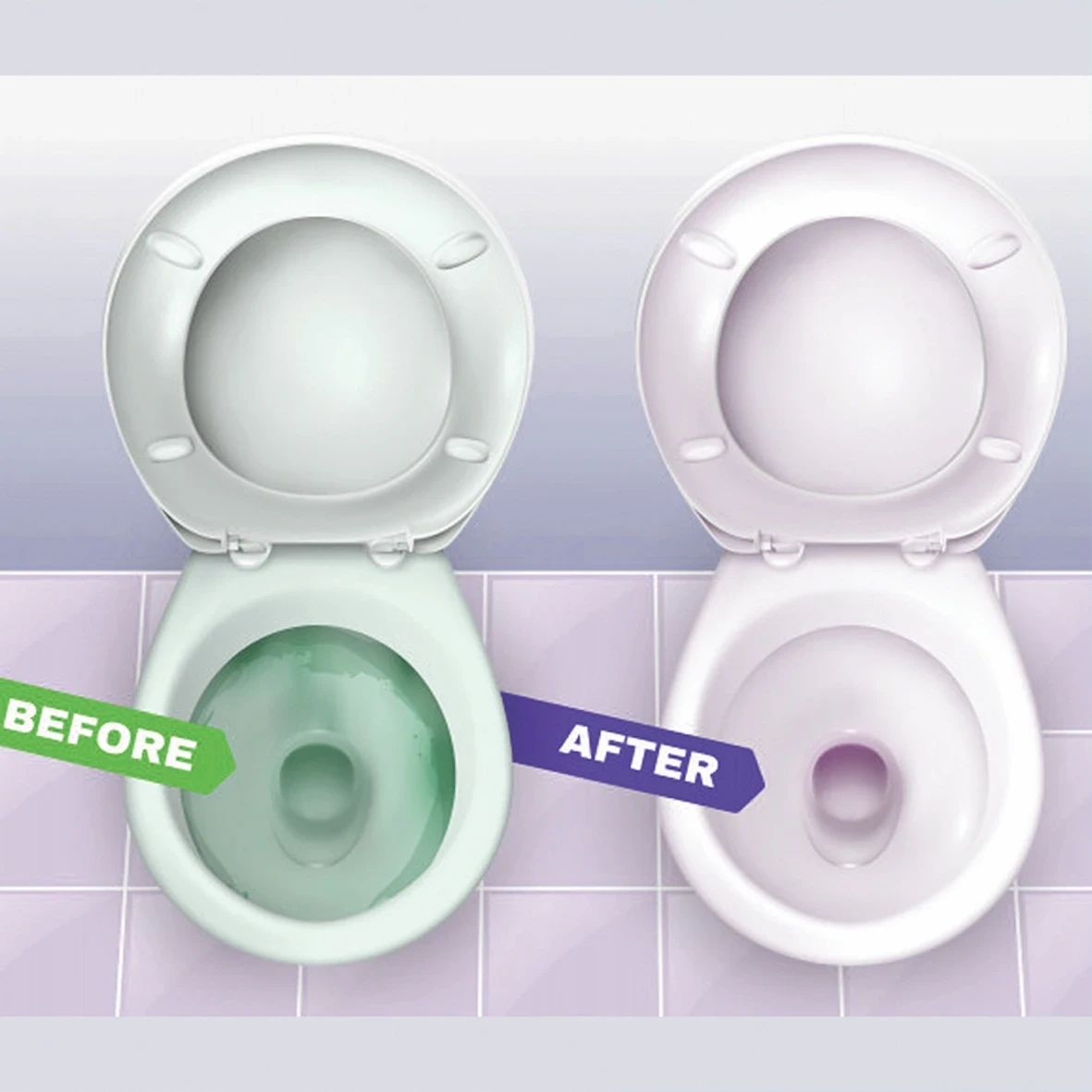 Charmm Antibacterial Toilet Block Blue 9 Block