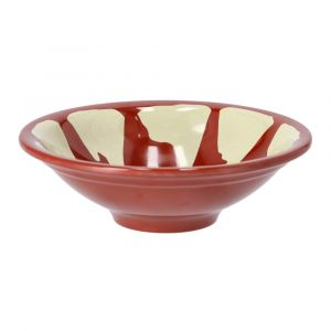 Royalford 6" 6Pcs Melamine Hummus Bowl - Melamine - Brown