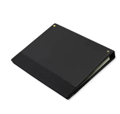 2 Pieces Telephone Address Book with Index (A to Z) Colour Hellas Black - UATL082BK