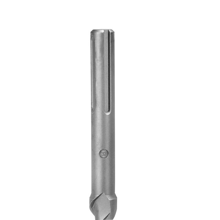 Geepas SDS Max Drilling Flute - Masonry Drill Bit Spiral Flute Rotary Masonry Drill | Ideal For Concrete, Wood & Other Soft Materials (D32xL370xWL200)