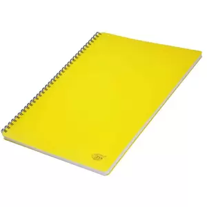 FIS 2 Subject University Books, 80 Sheets, A4 Size, Micro Perforated Pages, Yellow Colour - FSUB2SPPLE