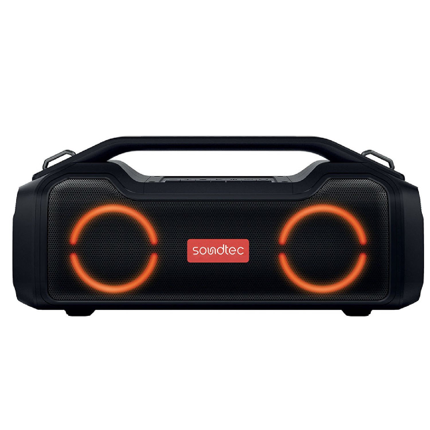 Porodo Soundtec Vibe Portable Speaker with Smart Functions - Black