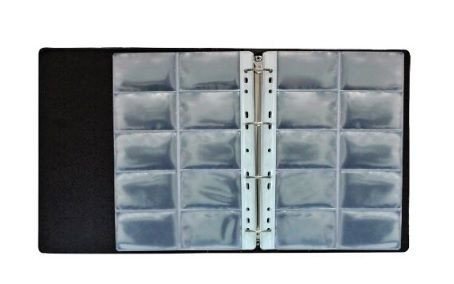 FIS Executive Business Card Holder A4 (400 Cards) with A-Z Index