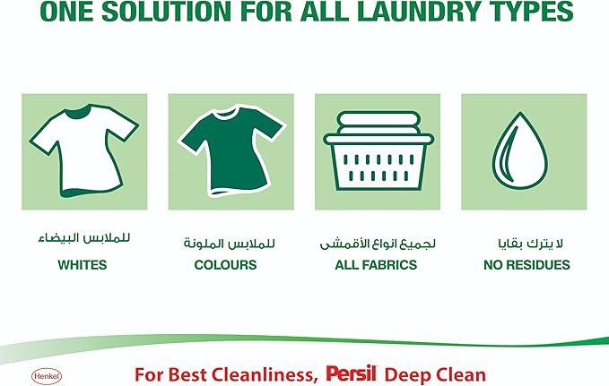 Persil Laundry Detergent Powder, Pack Of 2 X 2.25Kg