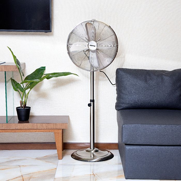 16" Metal Stand Fan | 3 Speed Options