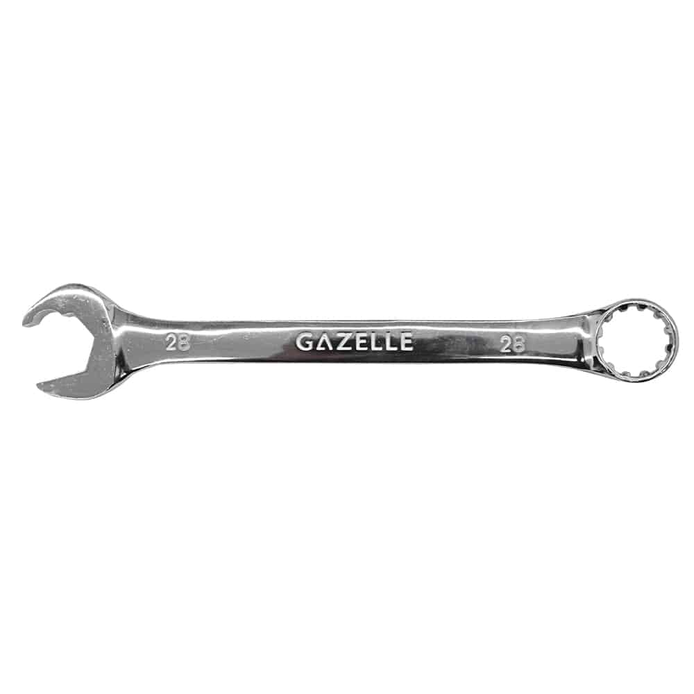GAZELLE G80323 28MM COMBINATION SPANNER, CR-V STEEL