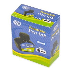 FIS Fountain Pen Inks 62.5 ml, Black Color - FSIK020PBK