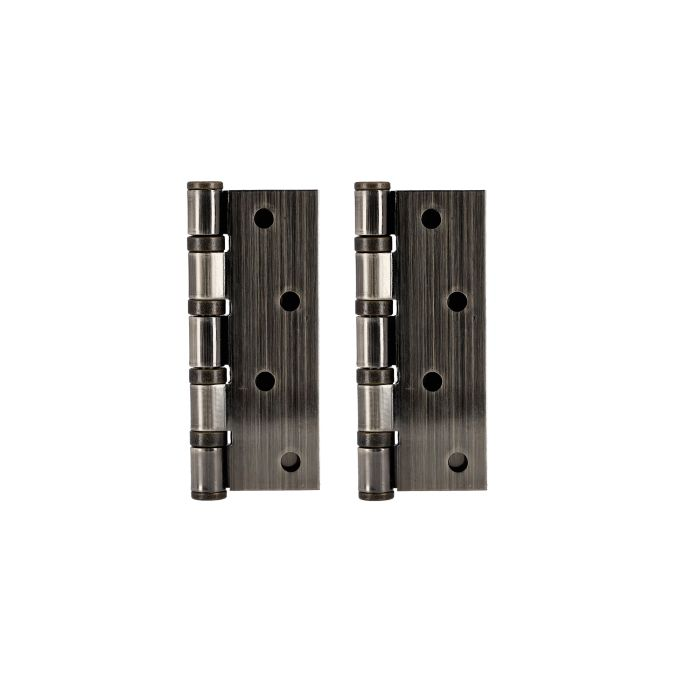 Steel Hinge, 4 Ball Bearing Door Hinge, GHW65062 | Chrome Plated Internal Door Hinges With Screws For Window, Cabinets, Wooden Boxes