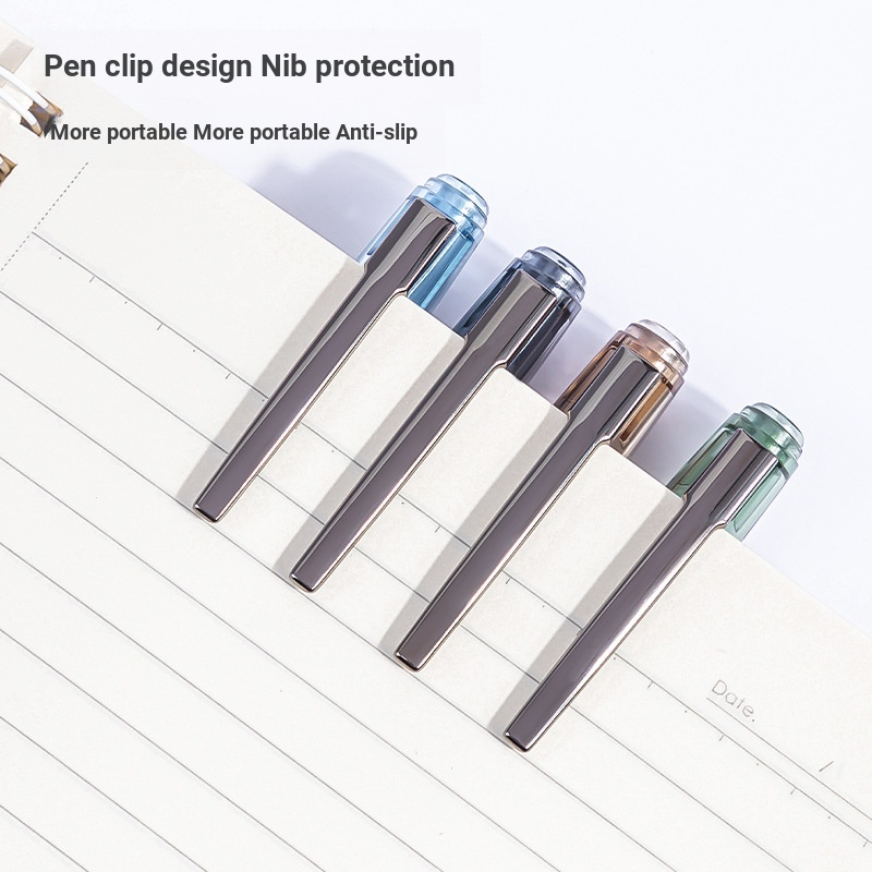 Deli New Sai Syringe Pen NS567 Enhanced Quick-Drying Gel 0.5mm Black Student Writing