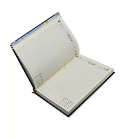 FIS Executive Diary 2023 (Arabic/English) Italian PU Padded, Cover Dark Brown - FSDI88AEP23DBR