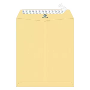 FIS Manila Envelopes Peel & Seal, Basket, Pack of 50 Pcs. 12 x 10 Inch, 120 GSM - FSME1234PB50