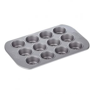Prestige Mini Muffin Tin 12 Cups - Aluminum - Silver
