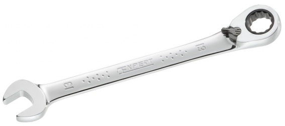 EXPERT E117372 METRIC RATCHET COMBINATION SPANNER 24MM