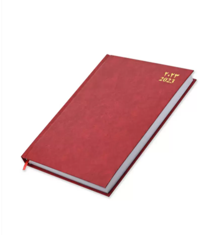 FIS 2023 Executive Diary (Arabic/English) Vinyl Hard Cover Green - FSDI88AEN23RE