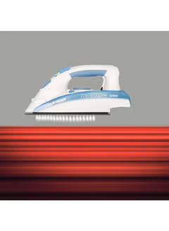 Vertical Steam Iron With Non Stick Soleplate And Spray Function 220.0 ml 2200.0 W X2000-B5 Blue/White