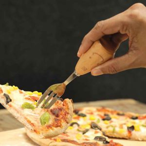 Royalford Table Fork - Stainless Steel, Melamine - Silver - 35 CM