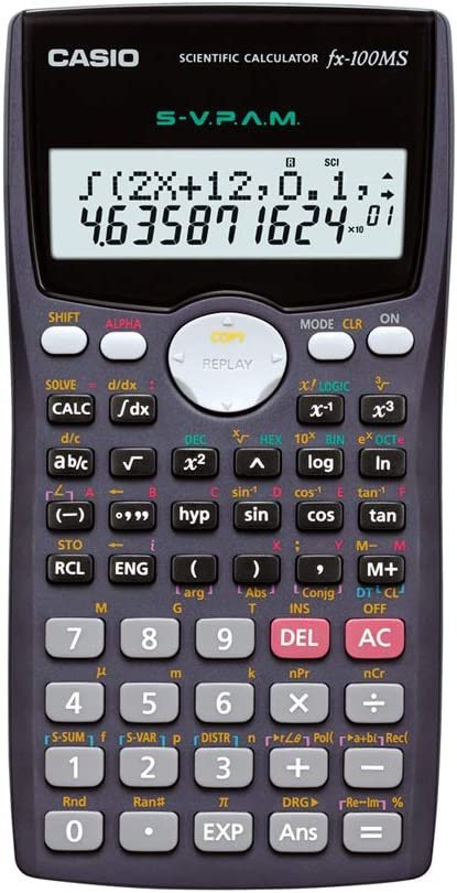 Casio FX-100MS Non-Programmable Scientific Calculator