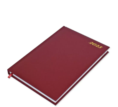 FIS Agenda Diary 2023 (English) Maroon - FSDI75EVN23MR