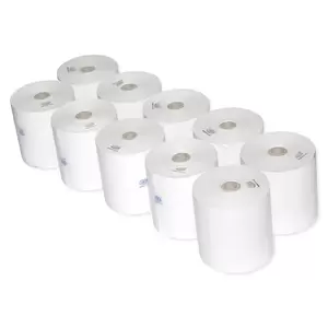 FIS Thermal Paper Roll, 10-Piece (80mm x 80m x 1/2 Inch) German Origin Material - FSFX80MMX80M10